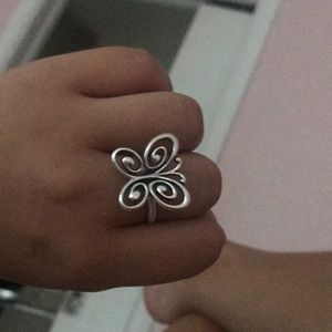 James Avery abunding butterfly retired ring